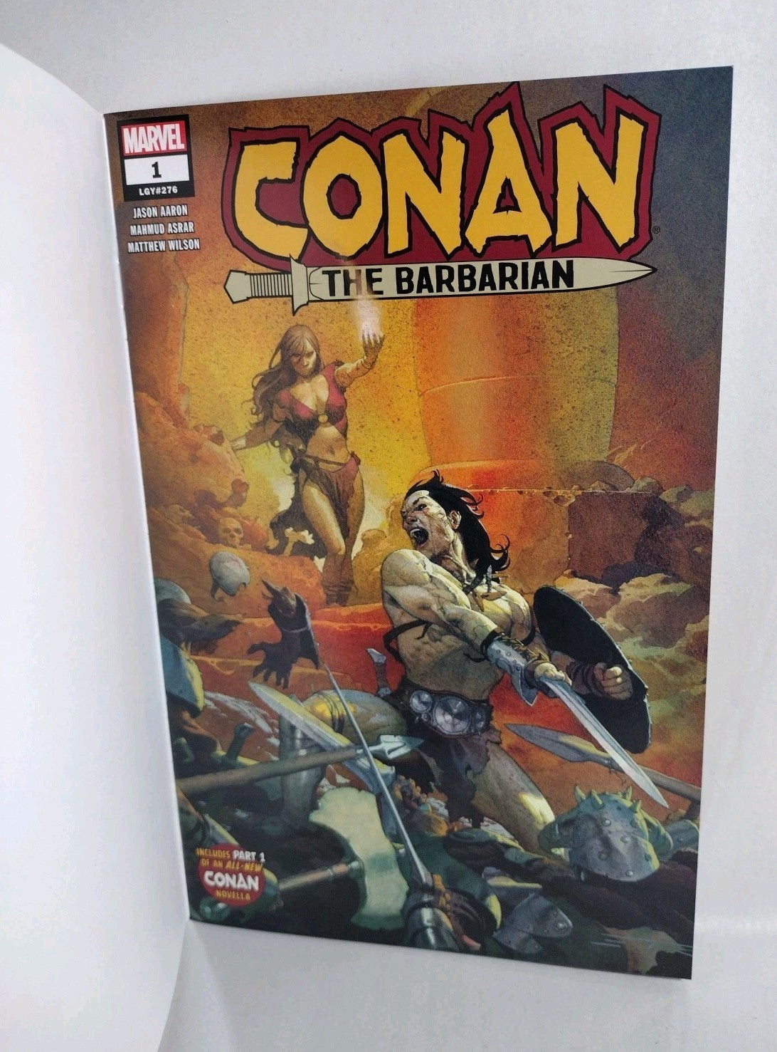 Conan The Barbarian #1 (2019) Marvel Comic Blank Sketch Cover New NM