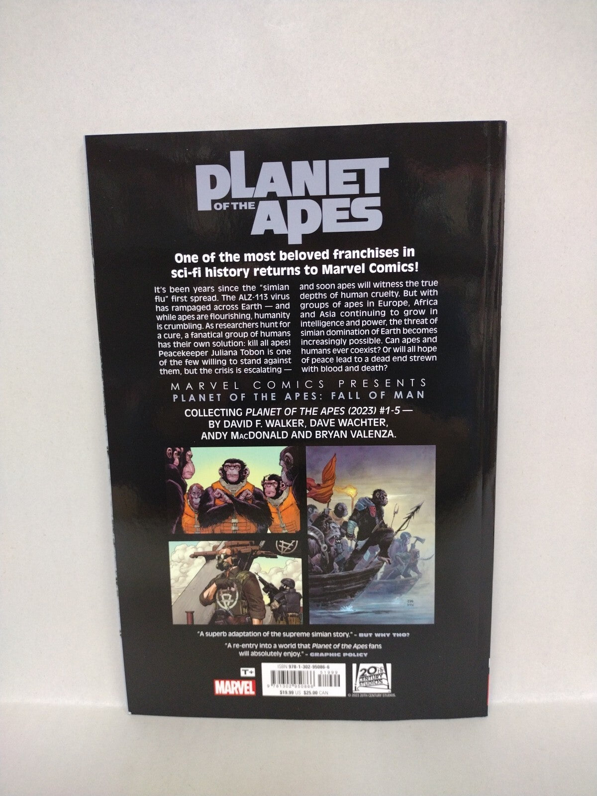 Planet Oth The Apes: Fall Of Man (2023) Marvel Comics TPB David F Walker New SC