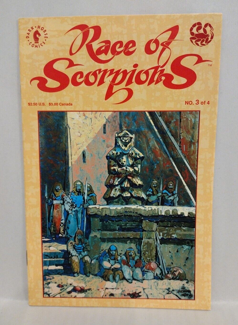 Race of Scorpions, Complete Set Issues 1-4 (Dark Horse, 1991)