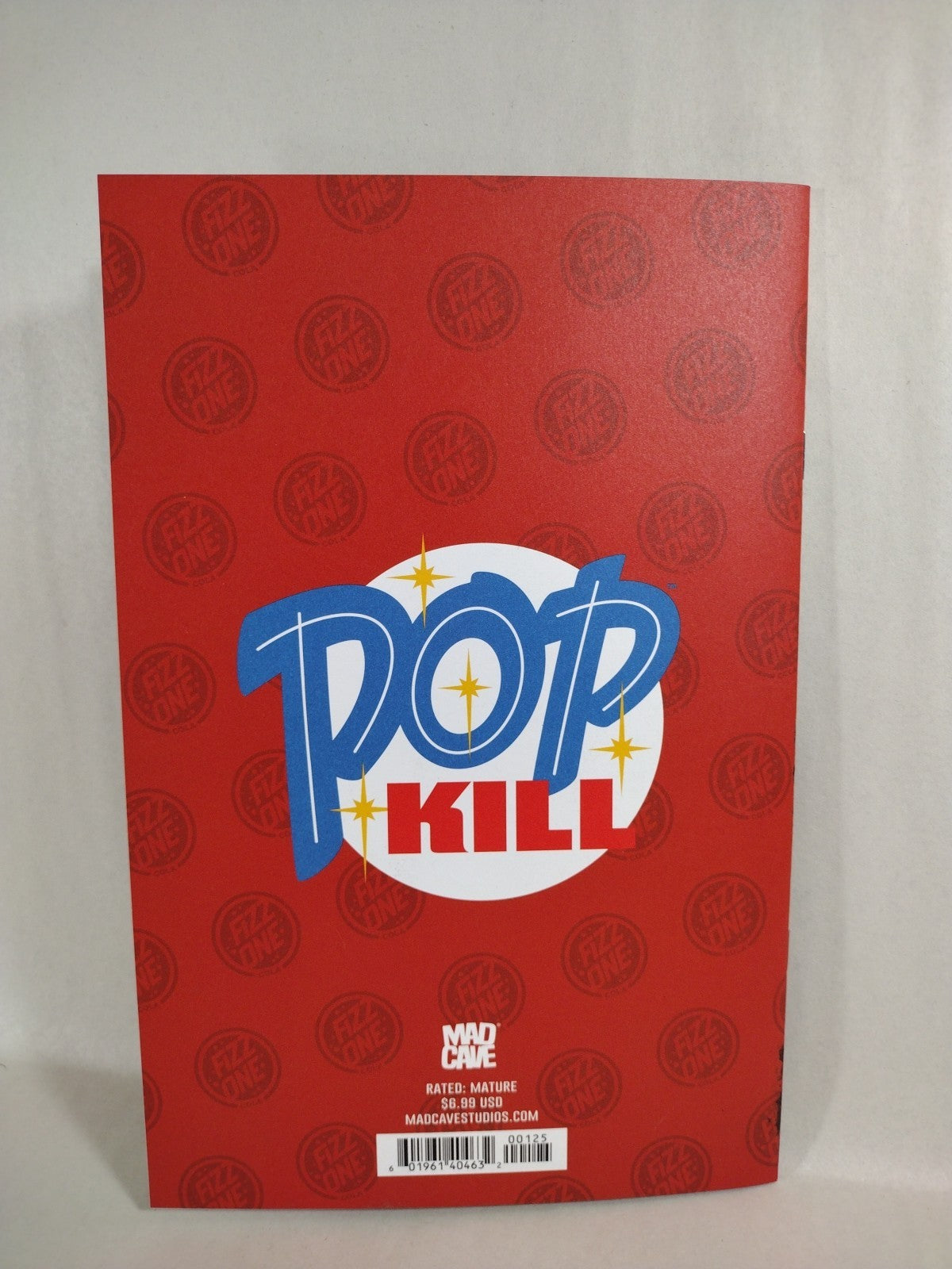 Pop Kill #1 (2025) Massive Sketch Variant Cover Comic W Original Dave Castr Art