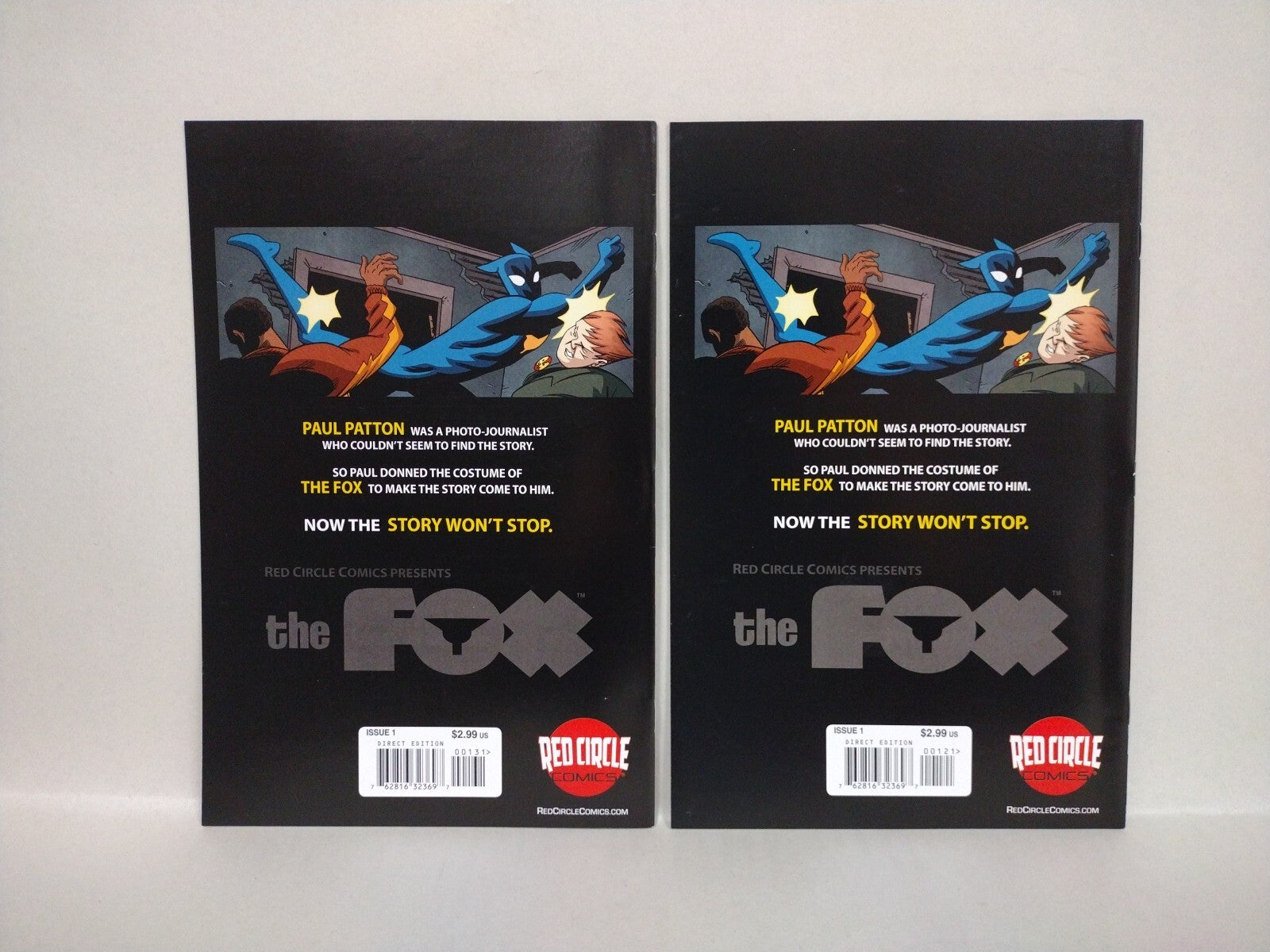 The Fox (2013) Archie Red Circle 13 Comic Lot Set 1 2 3 5 Variant Collection