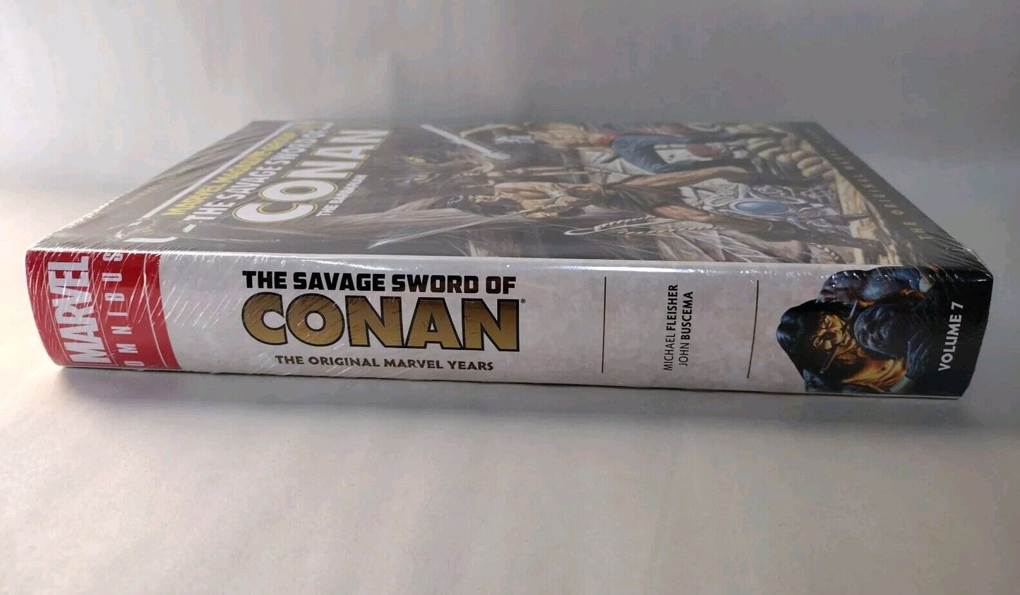 Savage Sword Of Conan Marvel Years Omnibus Vol 7 HC Larkin DM Variant New Sealed