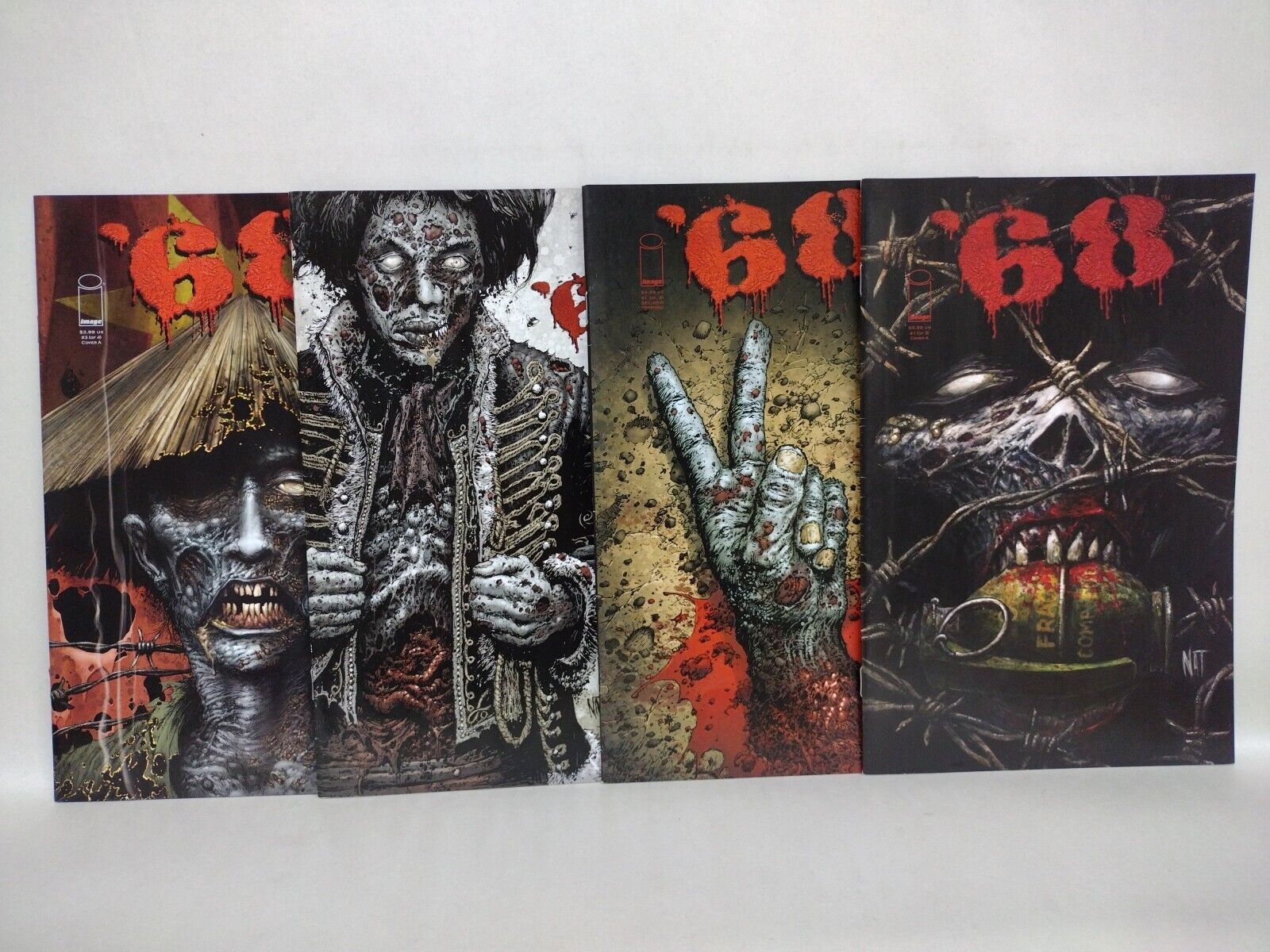 '68 (2011) Image Zombie Horror Comic Lot Set #1 1 2nd Print 2 3 Kidwell VF-NM