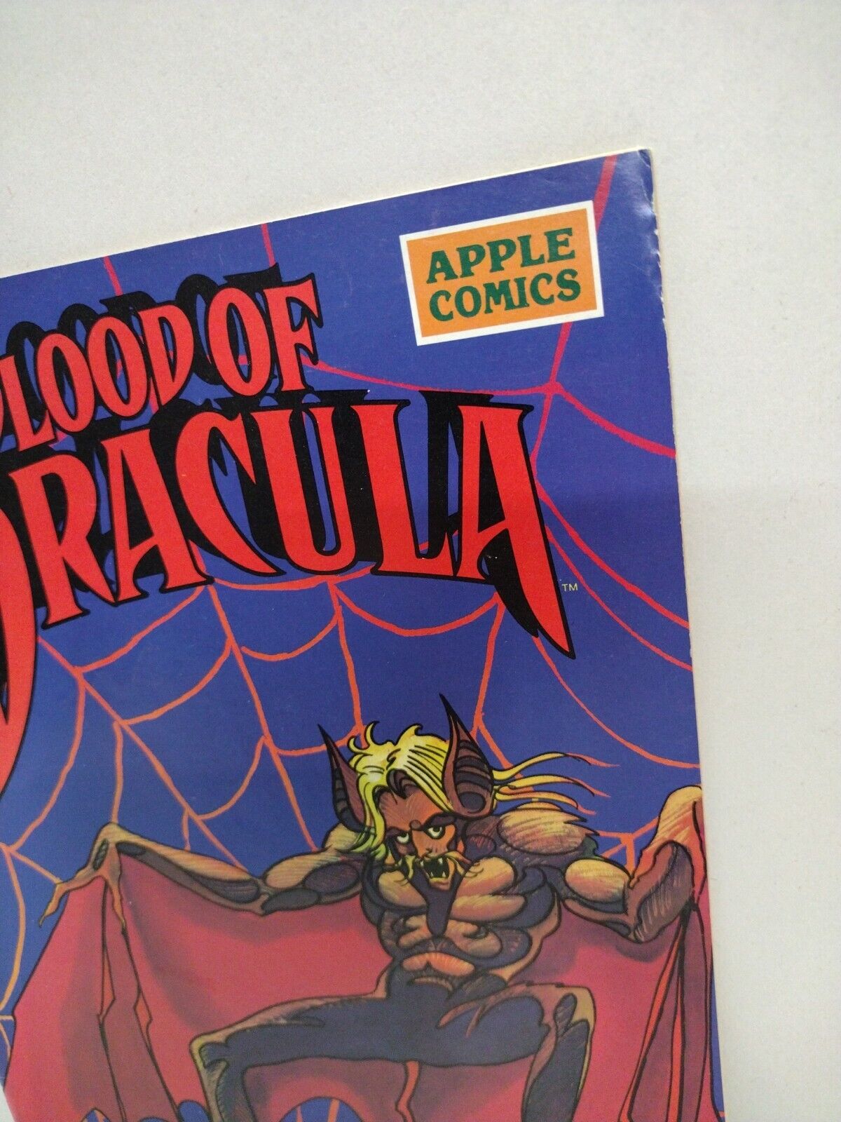 Blood of Dracula (1988) #5 Mark Wheatley Cover Art Apple Comics