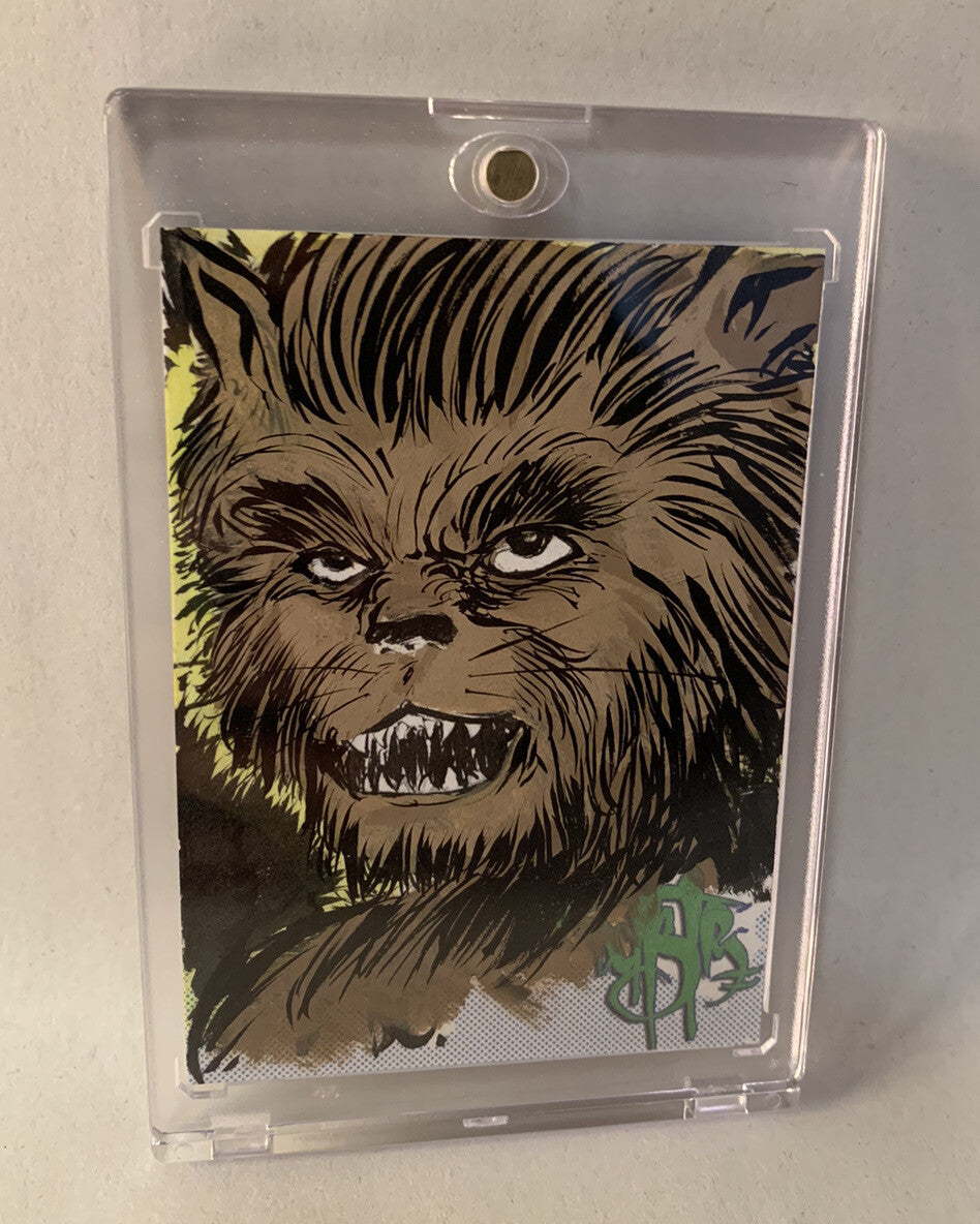 Dave Castr Original Sketch Card Original 1/1 Cat Boy Art W Holder