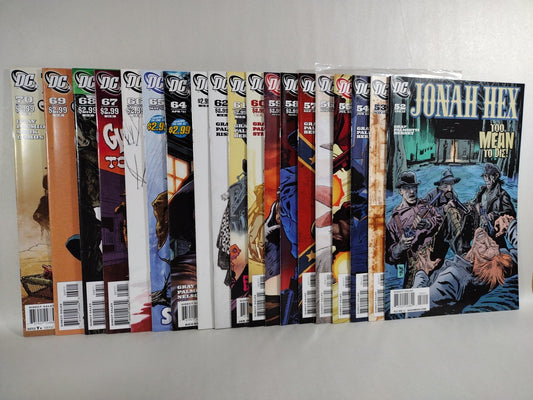 Jonah Hex (2010) DC Comic Lot 52-70 Last Issues Grey Palmiotti Bernet Sook VF-NM