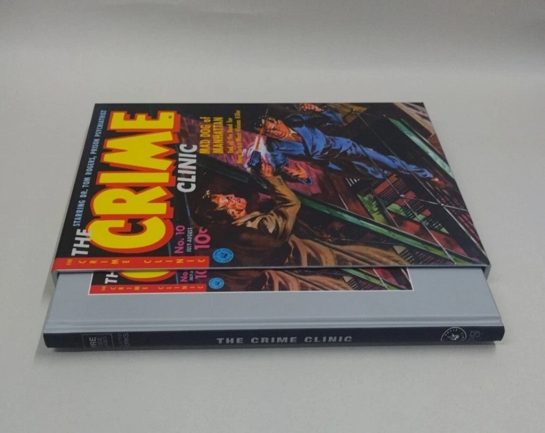 CRIME CLINIC Vol 1 (2019) PS Artbooks Slipcase Edition HC Golden Age Crime Rep