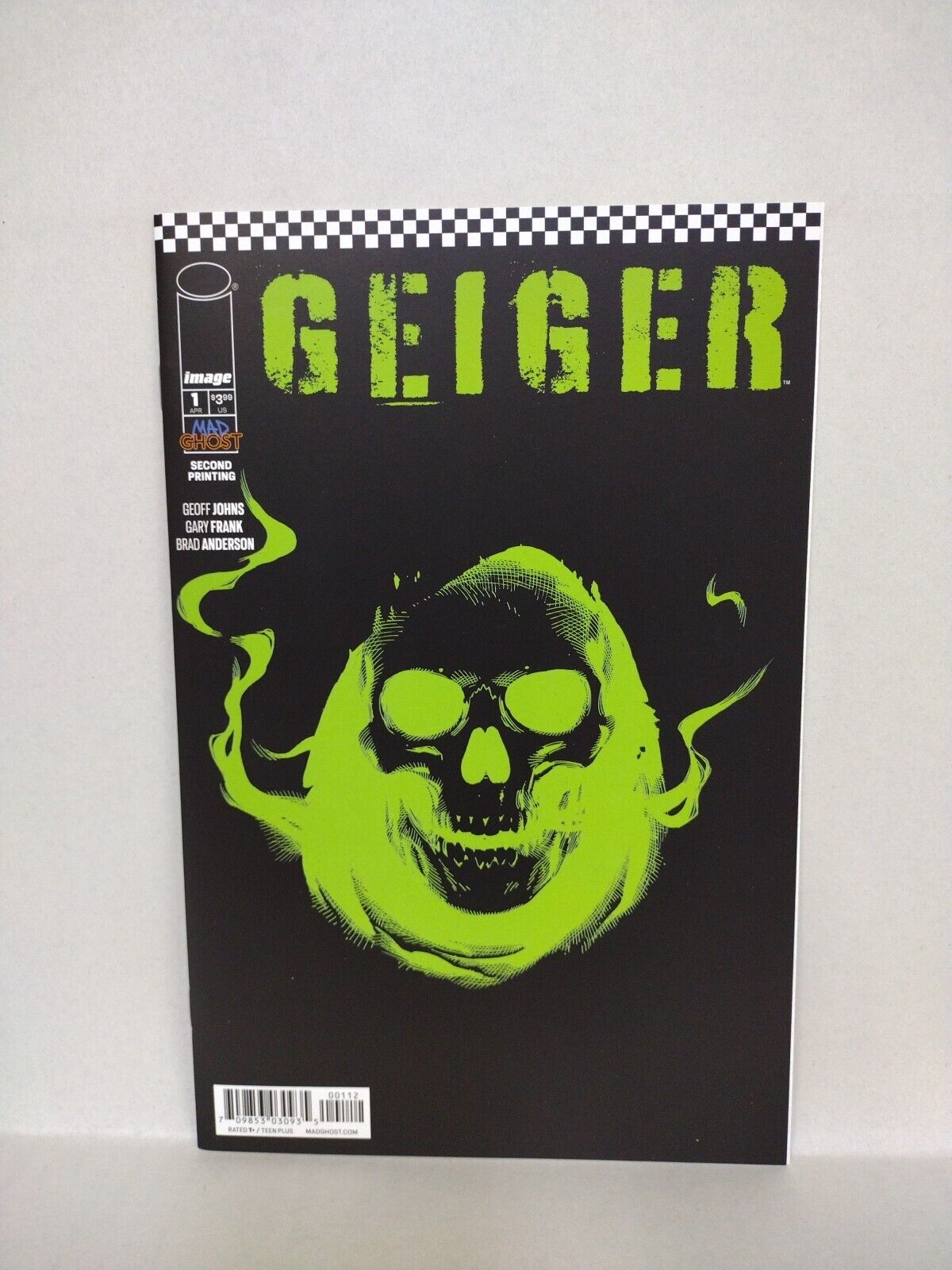 Geiger (2021) Image Ghost Machine Comic Lot #1 2nd 2 3 5 Gary Frank VF-NM