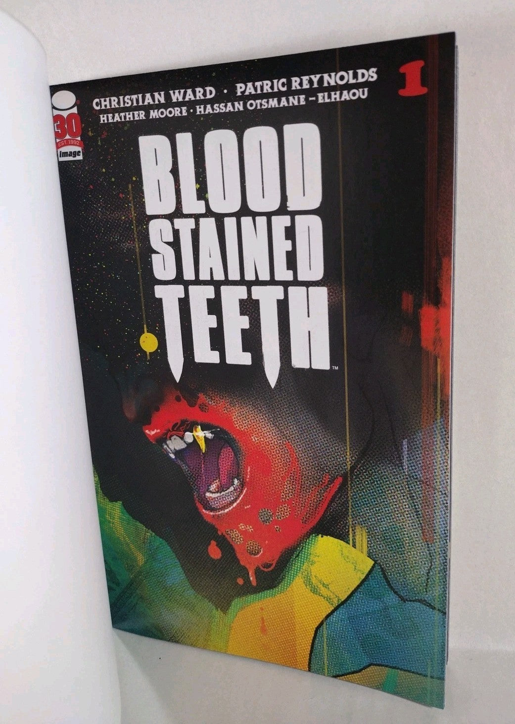 Blood Stained Teeth #1 (2022) Image Comic Blank Sketch Variant Cover NM
