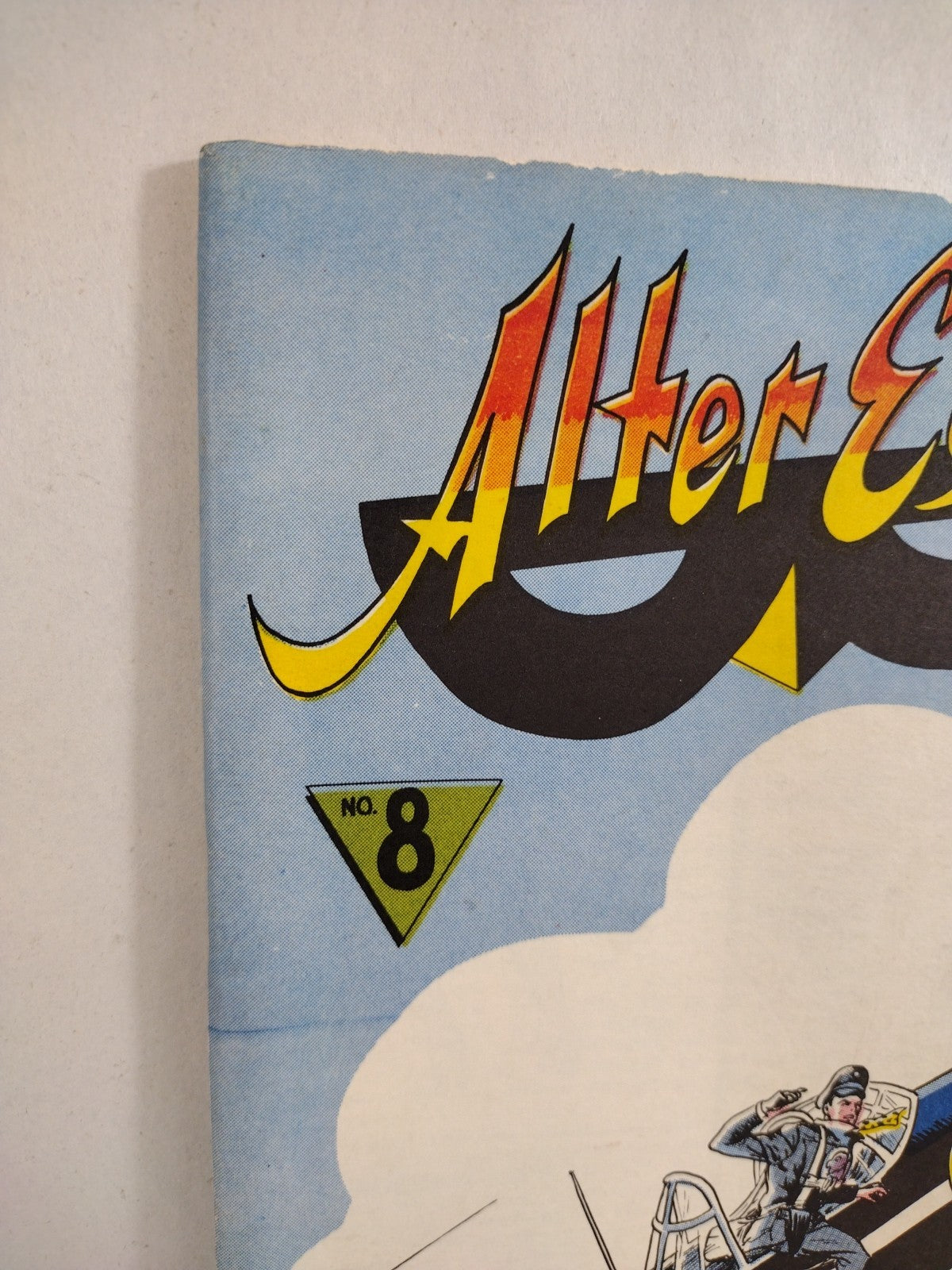 Alter Ego #8 (1965) Biljo White Black Hawk Cover Silver Age Fanzine The Eclipse 