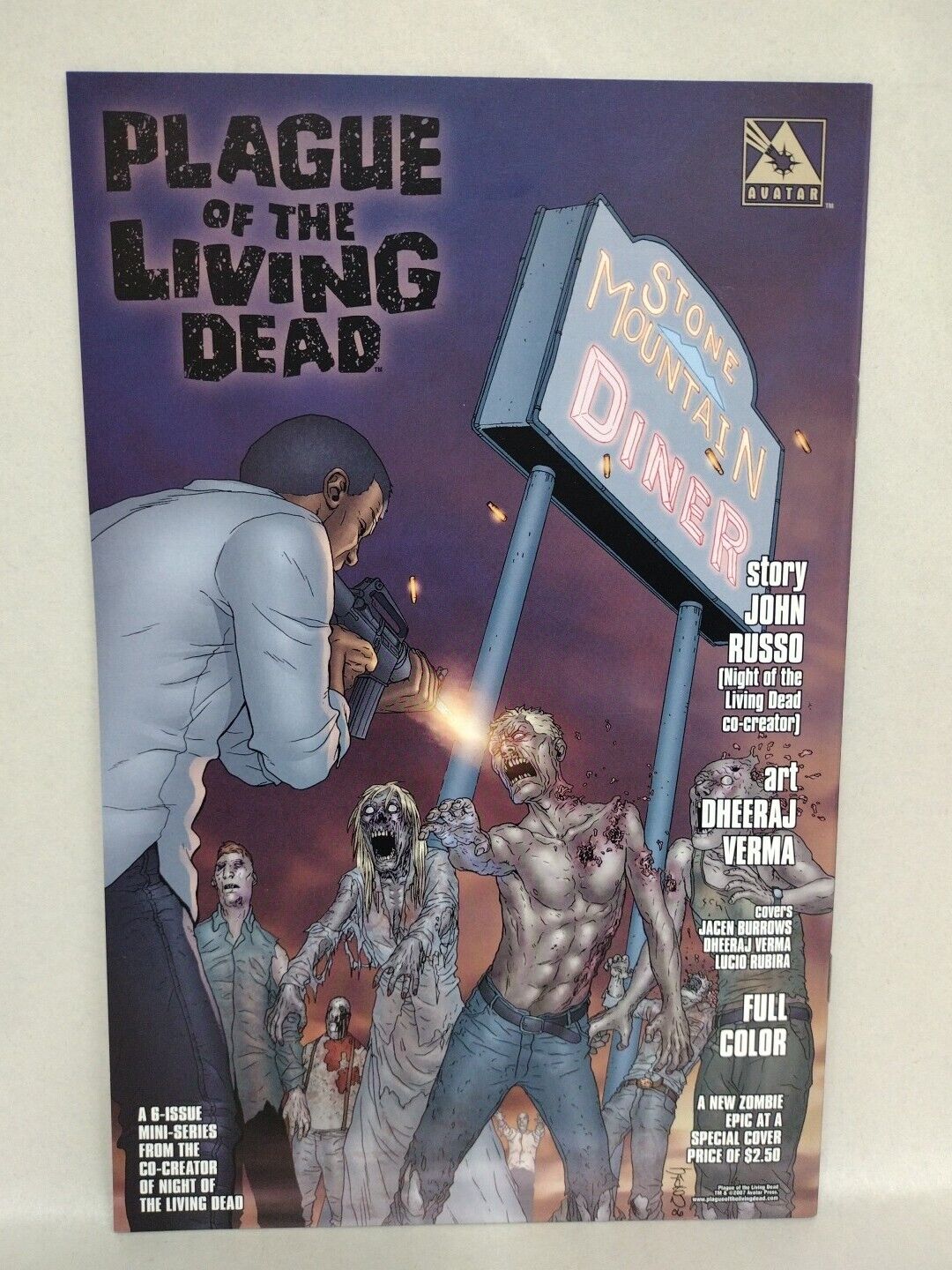 Plague Of The Living Dead Special #1 (2007) Avatar Savory Bits Variant Cover NM 