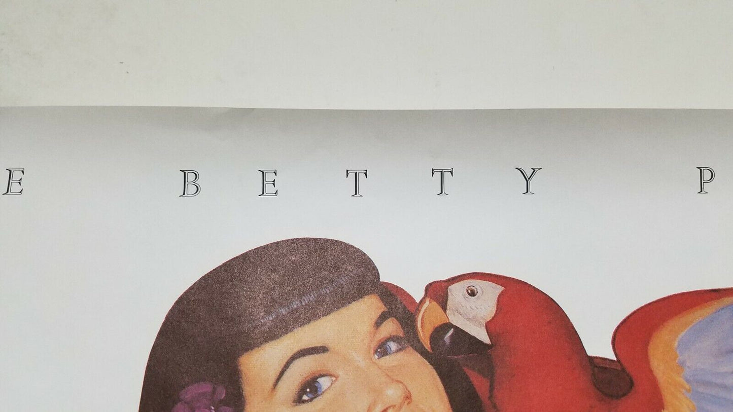 Bettie Page (1991) Poster by Greg Theakston Pure Imagination 18 X 24" Unused 