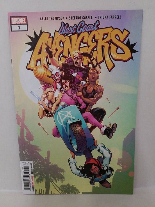 WEST COAST AVENGERS (2018) #1 New Team app Hawkeye Chavez NM Marvel Comic