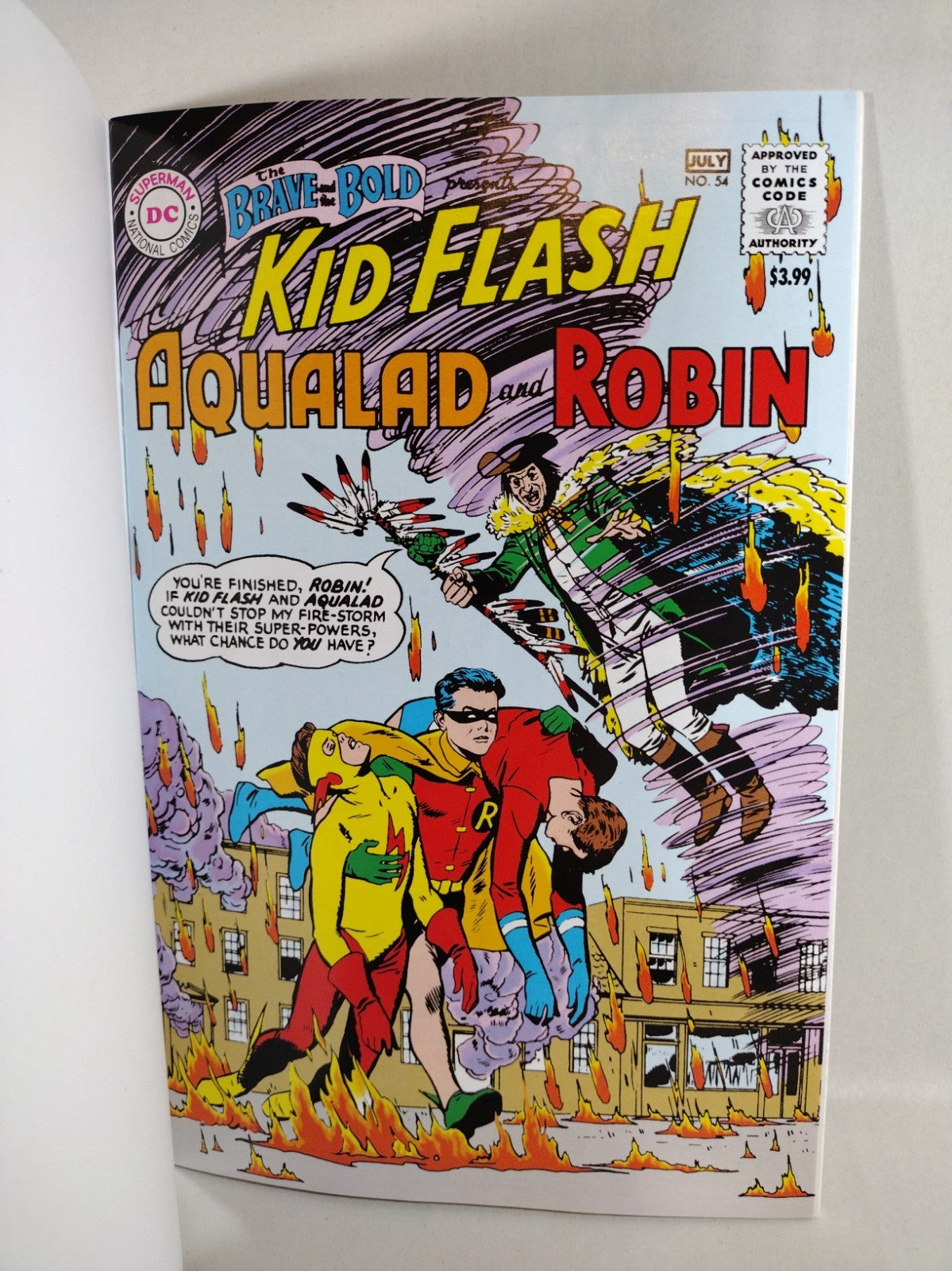 Brave and the Bold Facsimile Edition #54 (2024) DC Comic Blank Sketch Cover NM