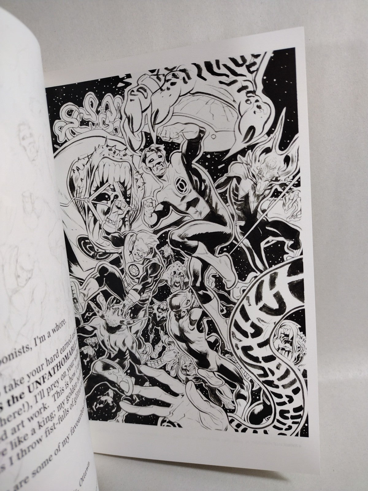 Commissioned Art By Tom Fowler (2010) 28 Pg Mini Art Magazine VF