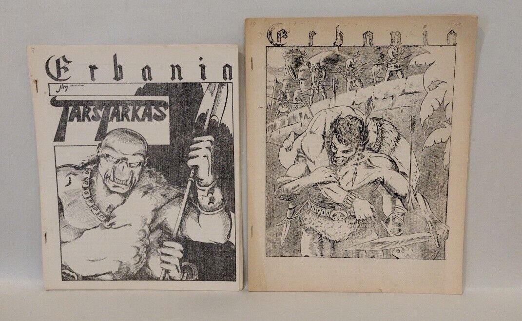 ERBania (1956) Edgar Rice Burroughs Fanzine Lot 1-14 Rare Original Copies Tarzan