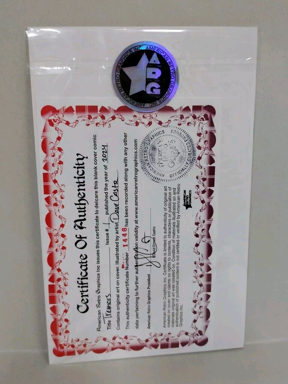 TREMORS #1 (2024) Aequitas Comic Sketch Cover W Original Dave Castr Graboid Art