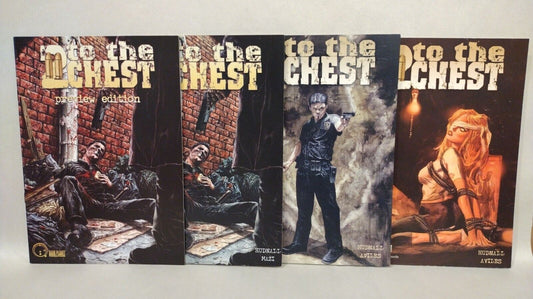 2 To The Chest (2004) Dark Planet Complete Comic Set 1 2 3 Preview James Hudnall