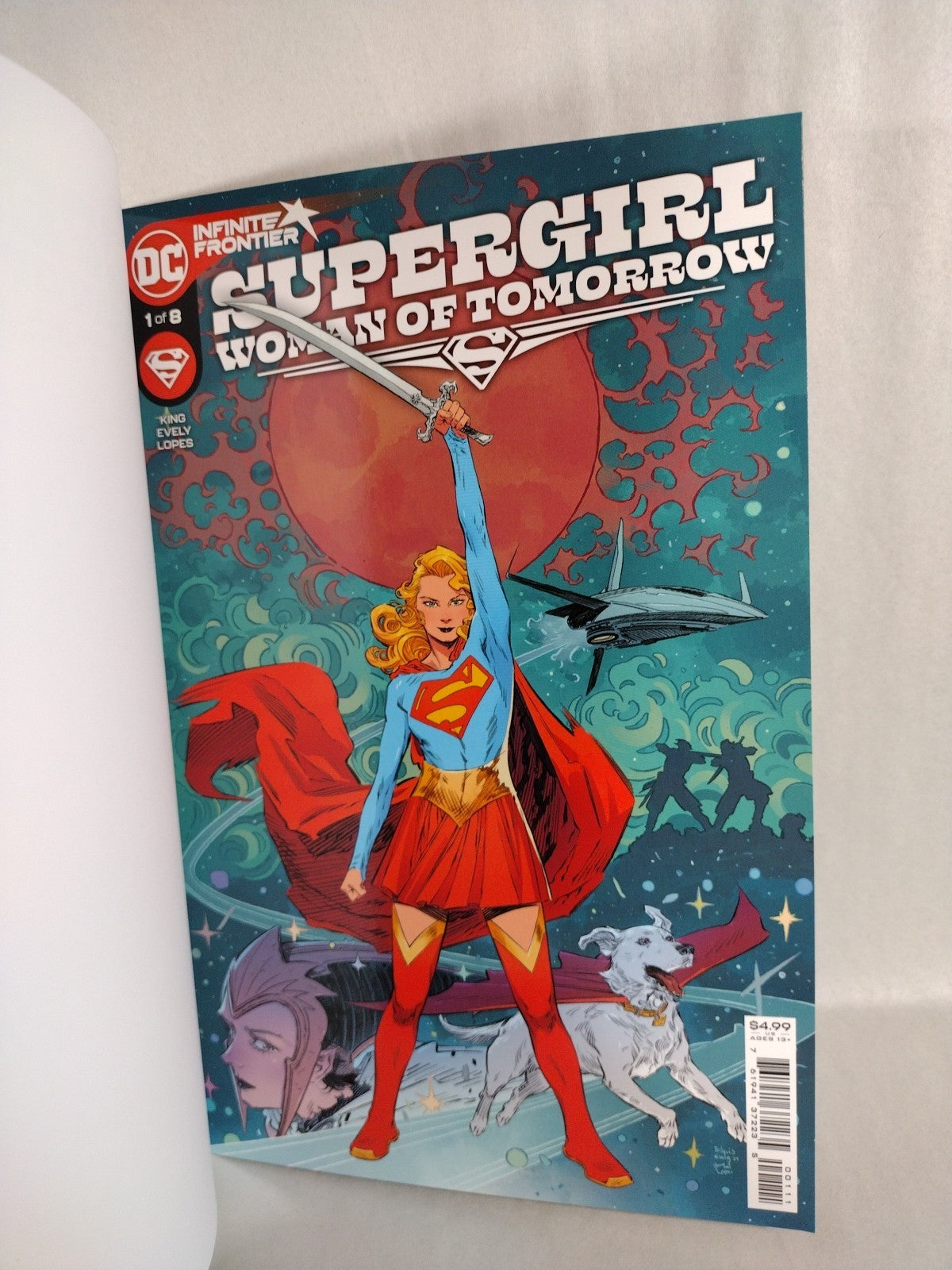 Supergirl Woman of Tomorrow #1 (2021) DC Comic Blank Variant Cover C NM