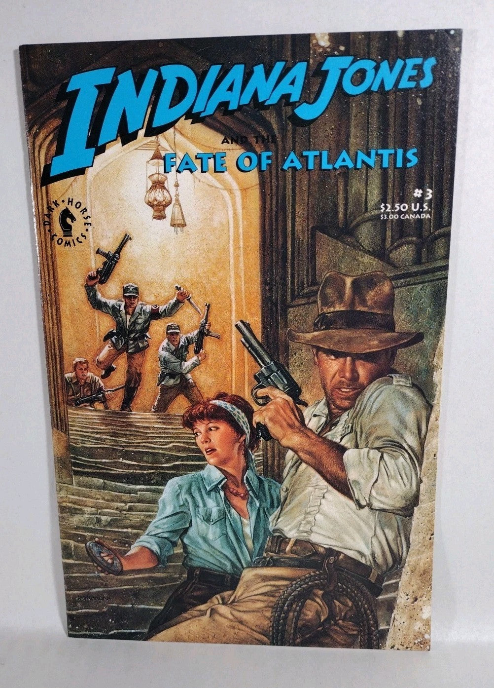 Indiana Jones & The Fate of Atlantis (1991) Complete Dark Horse Comic Lot  #1-4