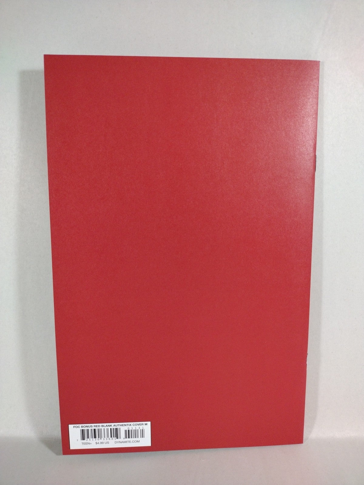 Savage Red Sonja #1 Dynamite Red Blank Sketch Variant Cover Comic New NM