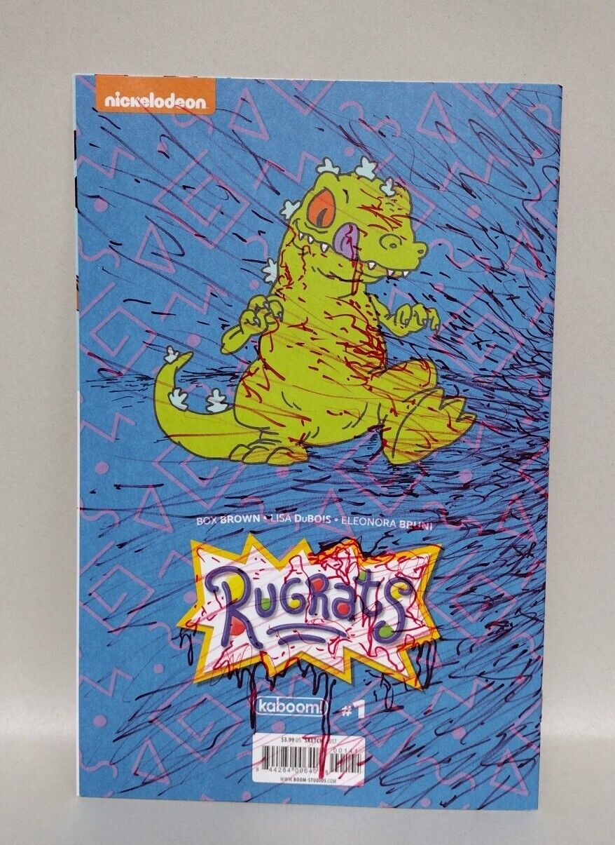 RUGRATS #1 (2017 ) Blank Cover Comic W Original JOSE GABRIEL ANGELES (JGA) Art 