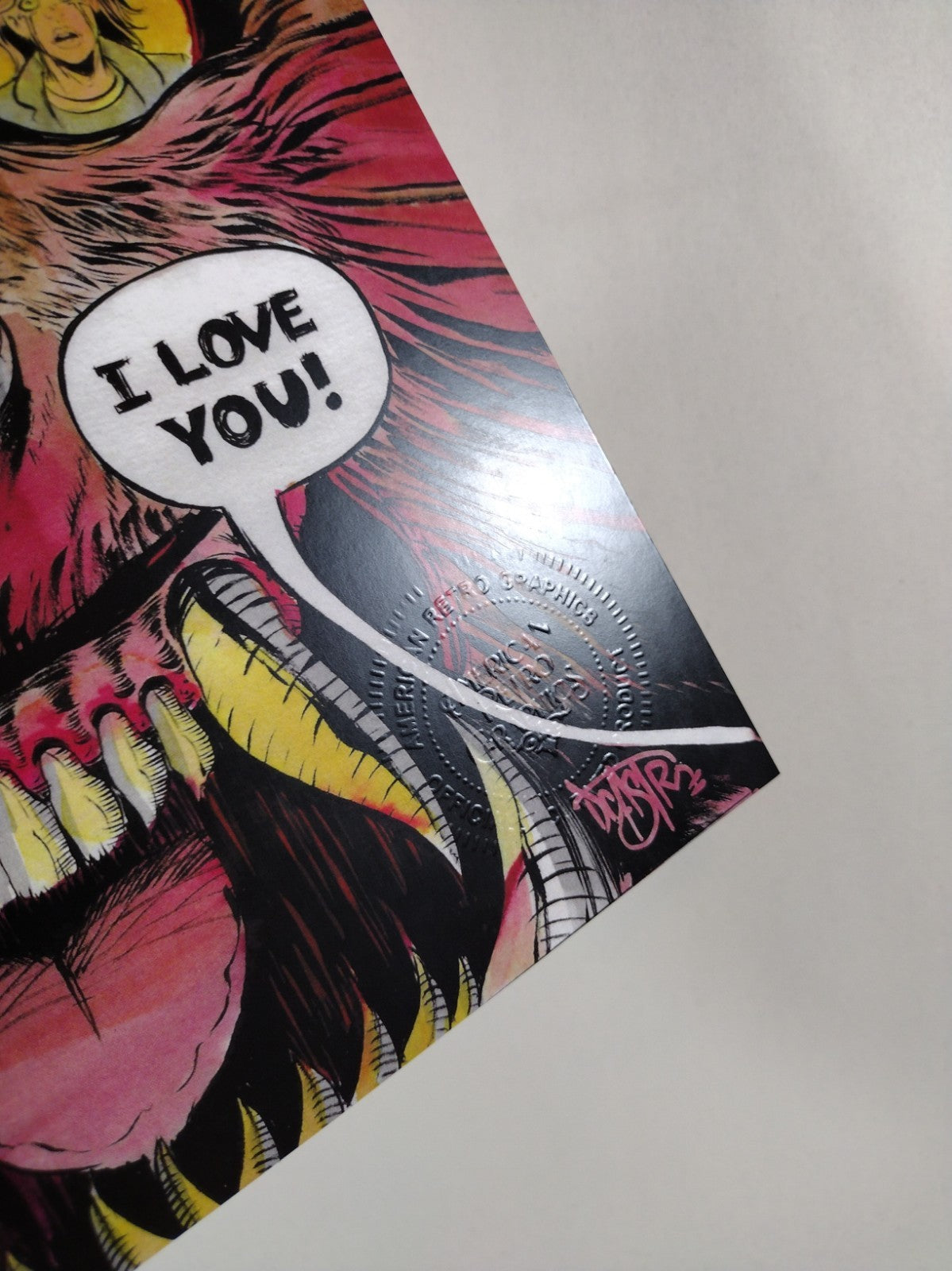 My Werewolf Portfolio Dave Castr Signed #d Art Print Set American Retro Graphics