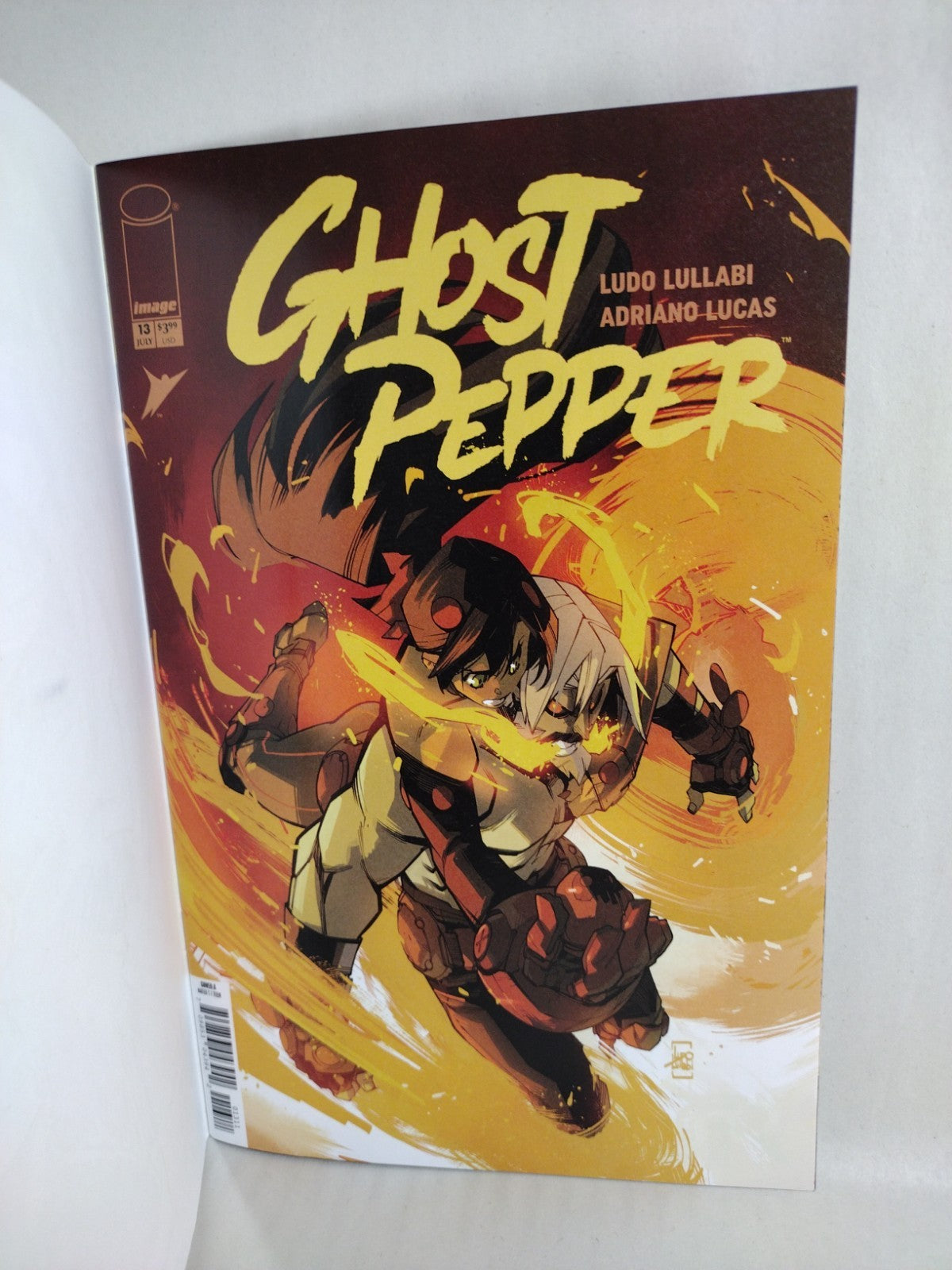 Ghost Pepper #13 (2026) Image Comic Sketch Cover Variant W Original DCastr Art