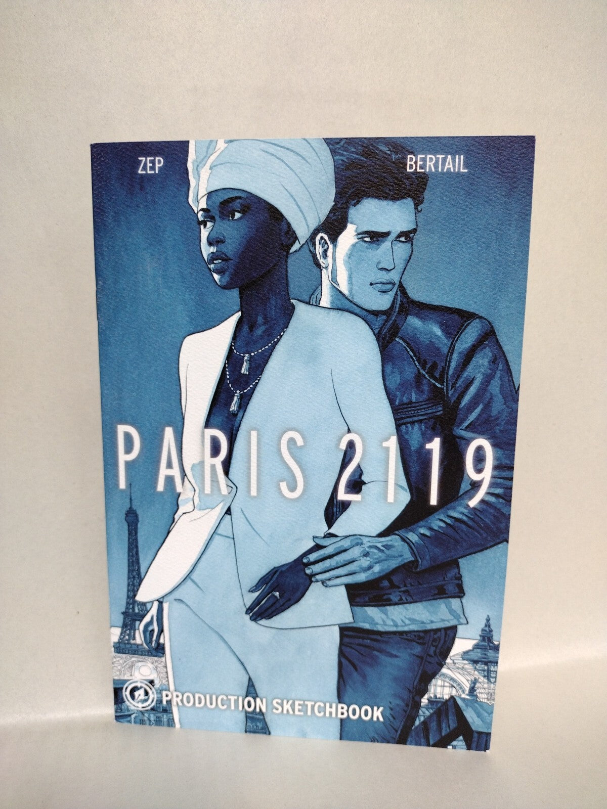 Paris 2119 (2020) Magnetic Press Production Sketchbook Zep Dominique Bertail NM