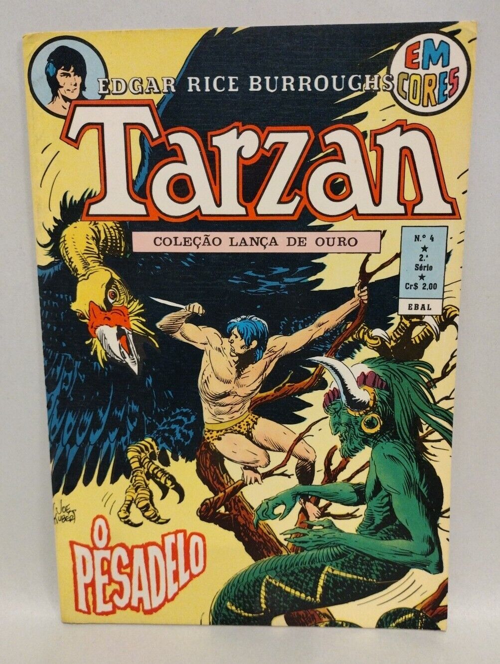 Tarzan (1973) EM Cores Brazilian DC Comic Lot #1 4 5 6 7 9 Joe Kubert