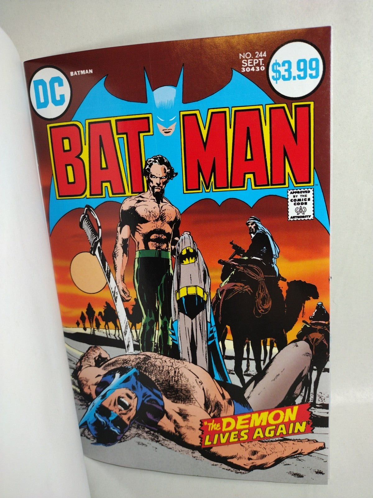 Batman #244 (2026) Facsimile DC Comic Sketch Cover Variant W Original DCastr Art
