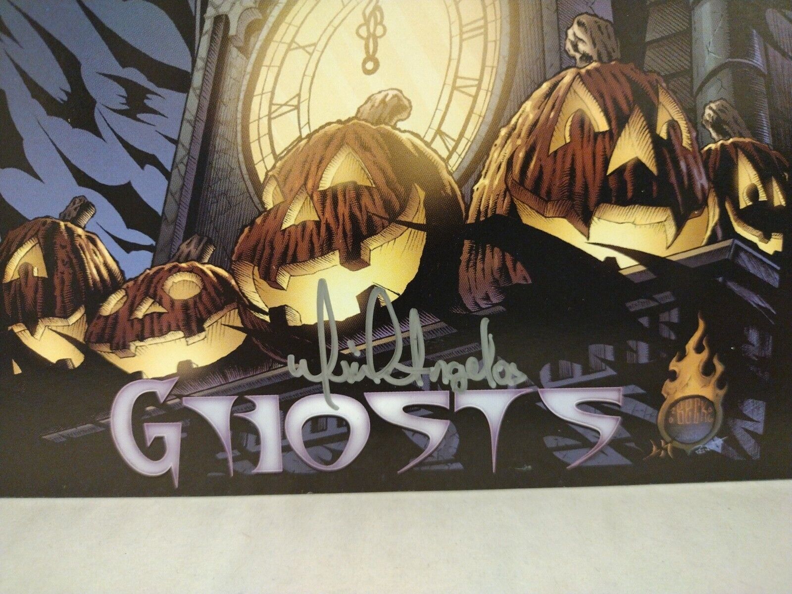 Jack The Lantern: Ghosts #1 (2006) Castle Rain Comic Signed Michael Angelos VF