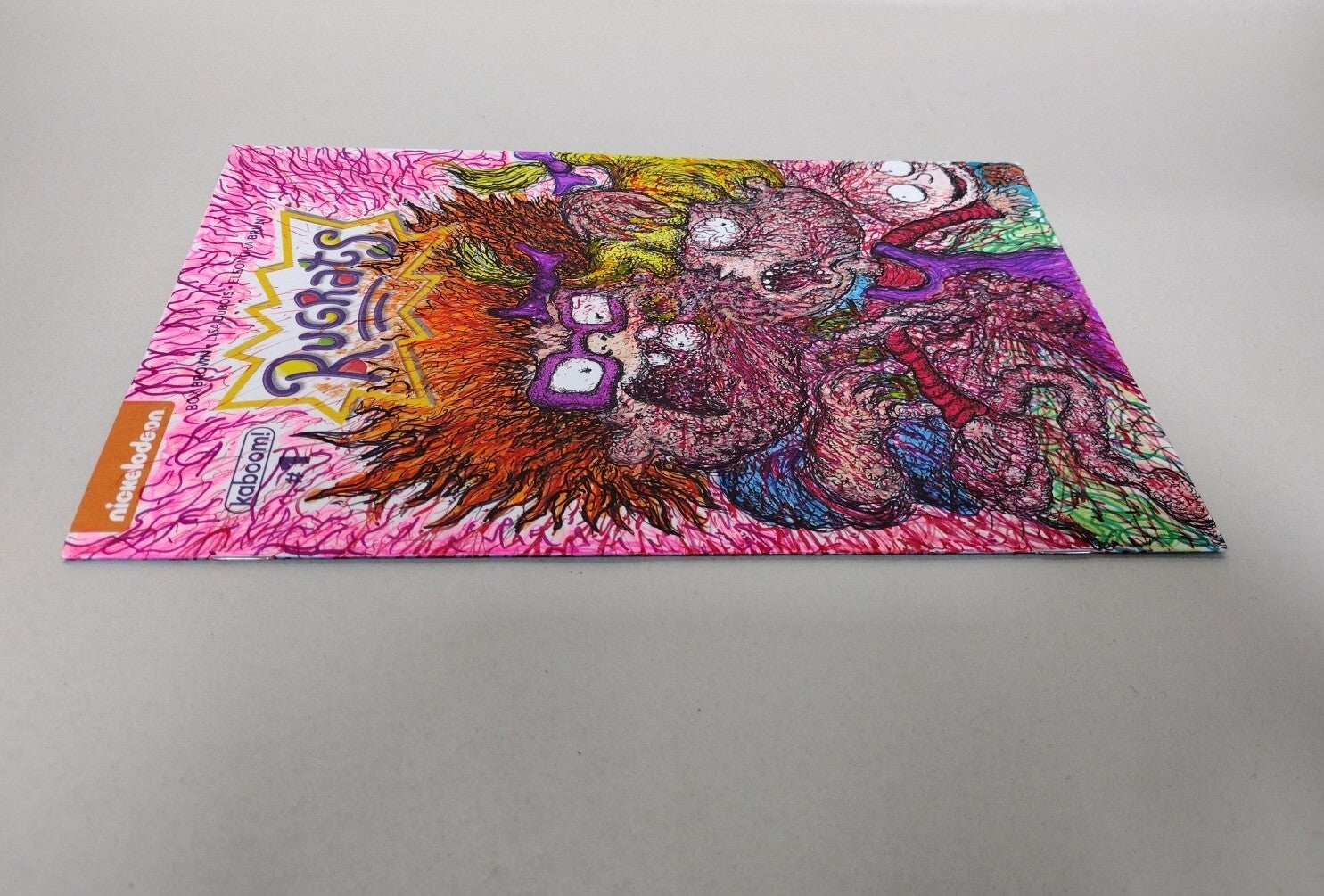 RUGRATS #1 (2017) Sketch Cover Comic W Original JOSE GABRIEL ANGELES (JGA) Art 