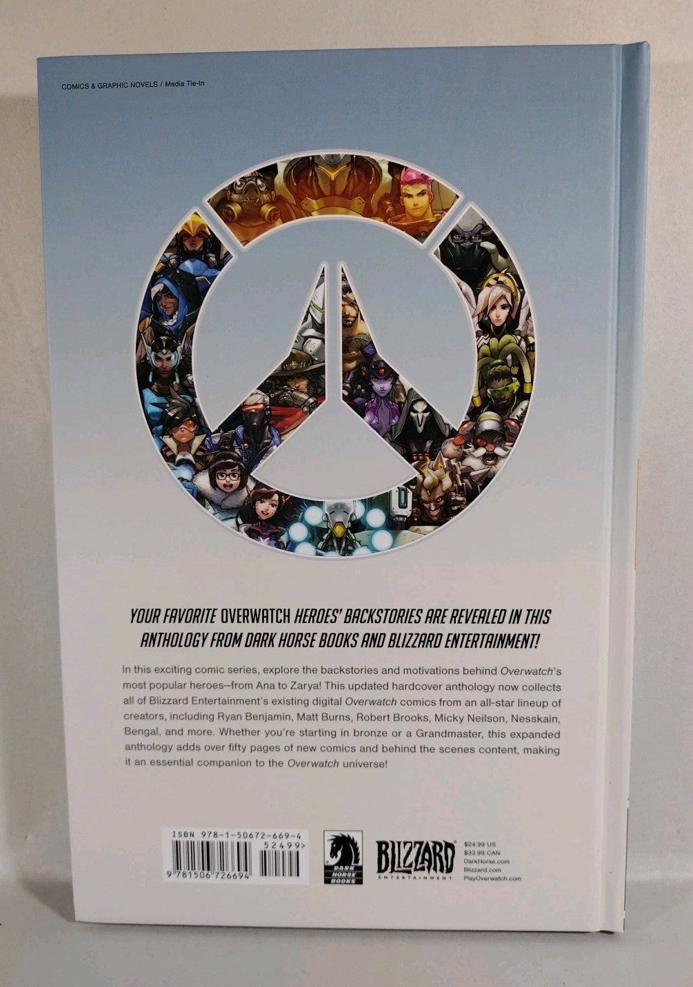 Overwatch Anthology Expanded Edition (2021) Dark Horse Blizzard HC OGN New
