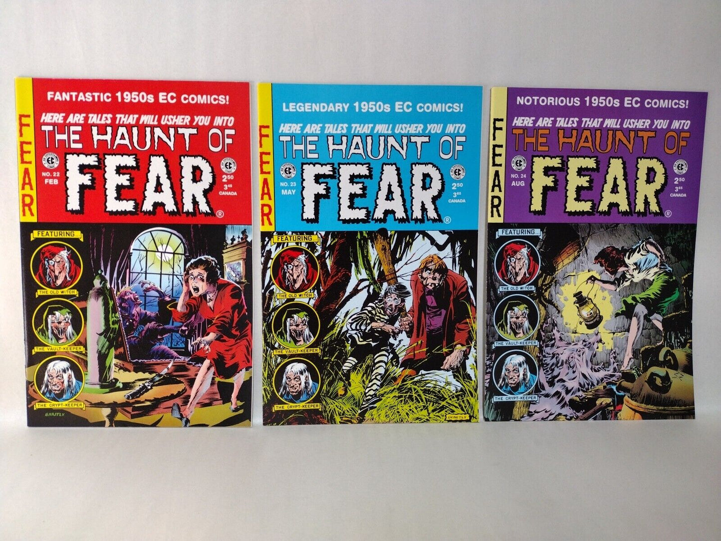 Haunt Of Fear Complete Russ Cochran 1992 Reprint Pre-Code Horror Comic Set #1-28