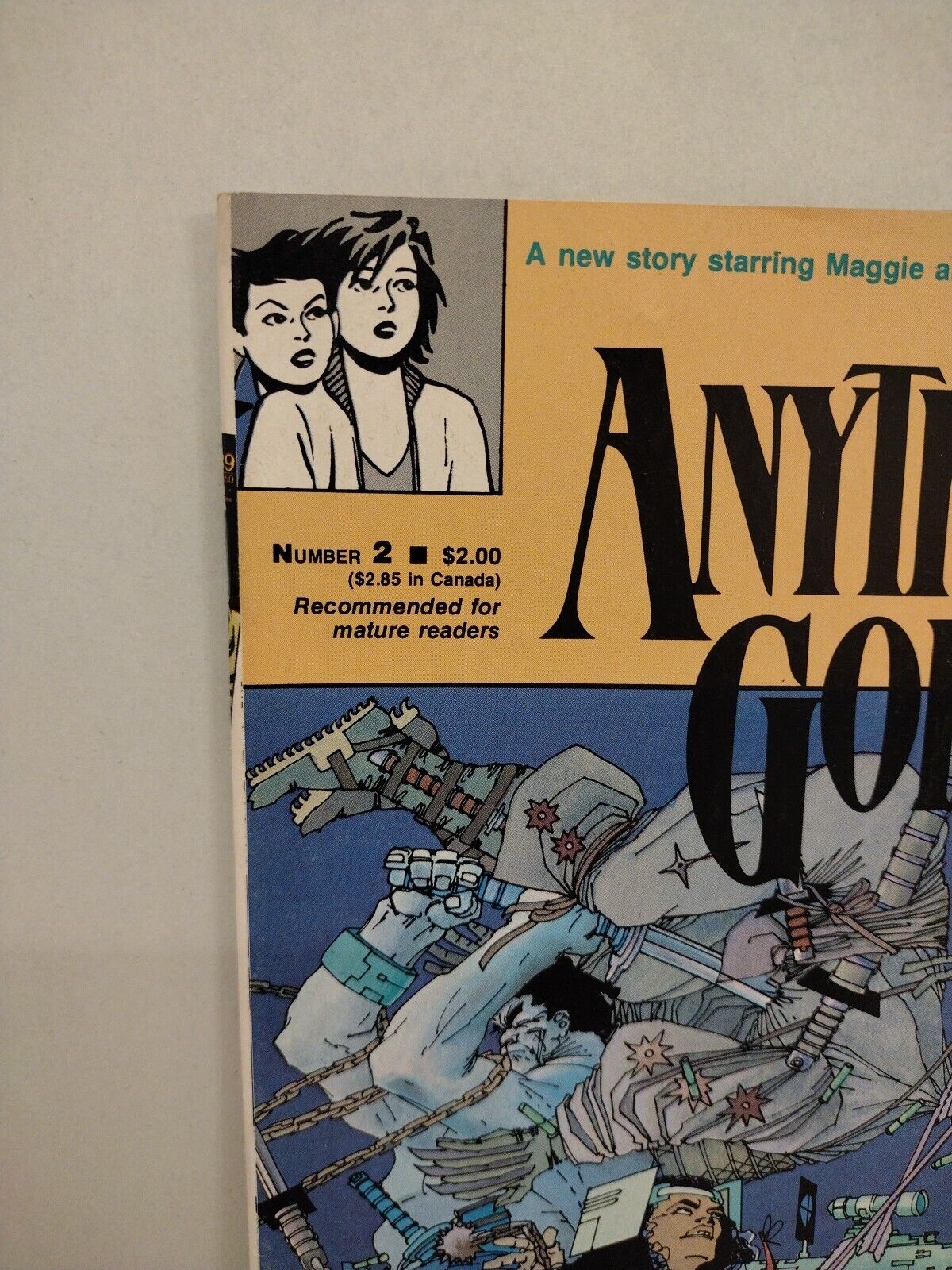 Anything Goes #2 (1986) Comic Journal Sam Kieth 1st Isz Appearance