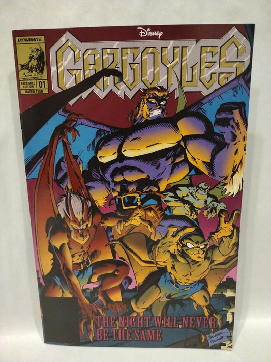 Gargoyles #1 (2023) 1995 Marvel Facsimile Edition Dynamite Comic Reprint NM 