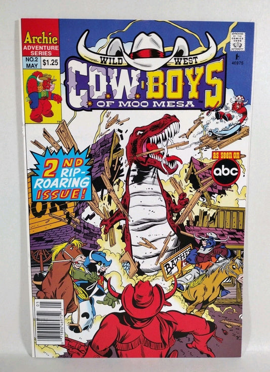 Wild West Cowboys Of Moo Mesa #2 (1993) Archie Comic VF