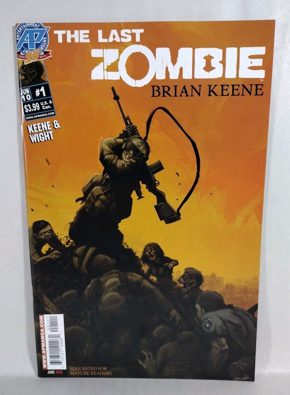 Last Zombie (2010) Complete Antarctic Press Comic Lot Set #1 2 3 4 5 VF-NM