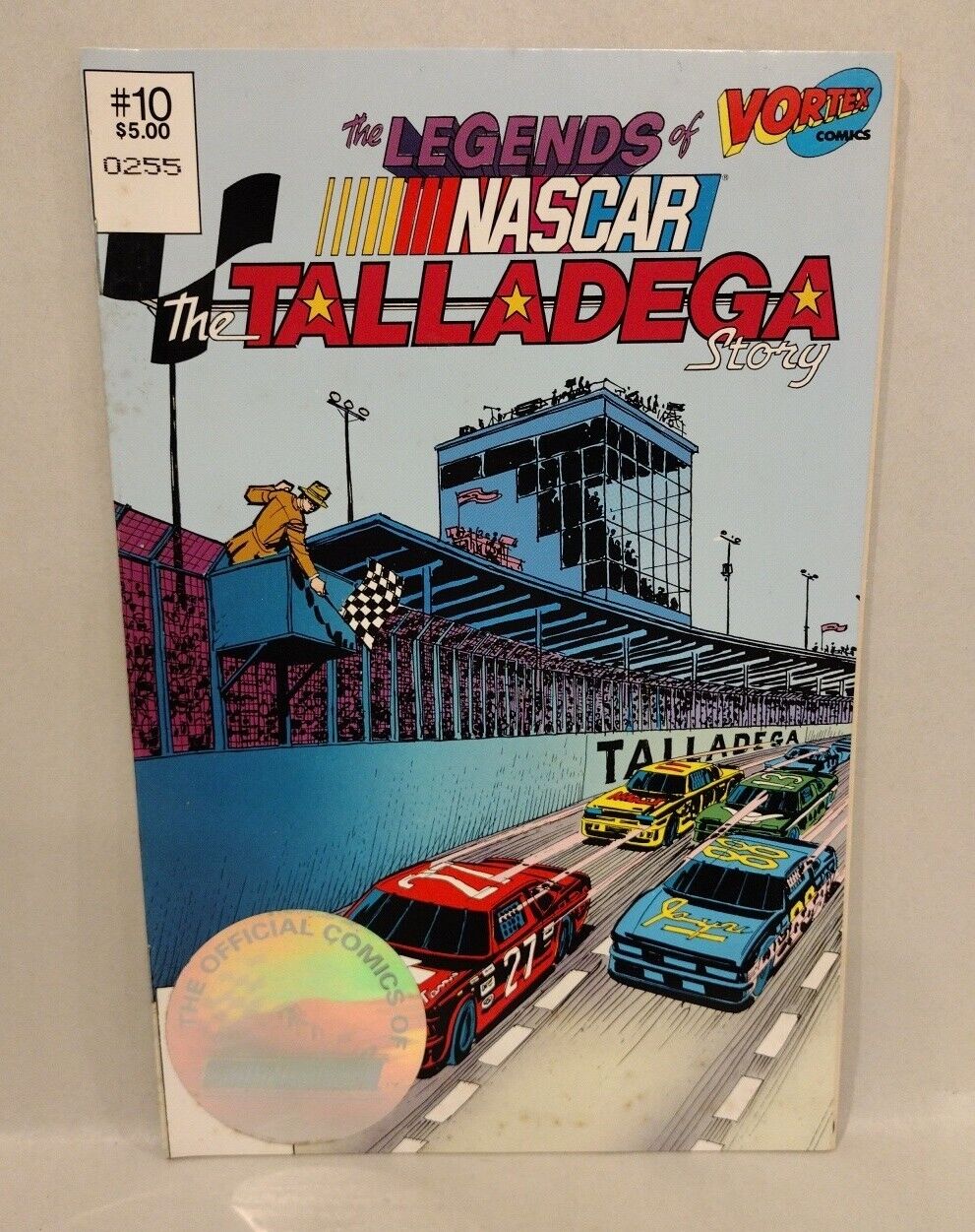 Legends Of NASCAR (1992) Vortex Hologram Variant Comic Lot Set #9 10 11 12 13