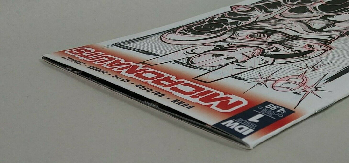 Micronauts #1 (2016) Dynamite Sketch Cover Comic W Original Dave Castr Art