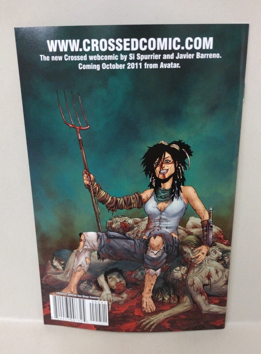 Crossed Wish You Were Here (2011) Ashcan Set SDCC Phoenix Comic Con NM