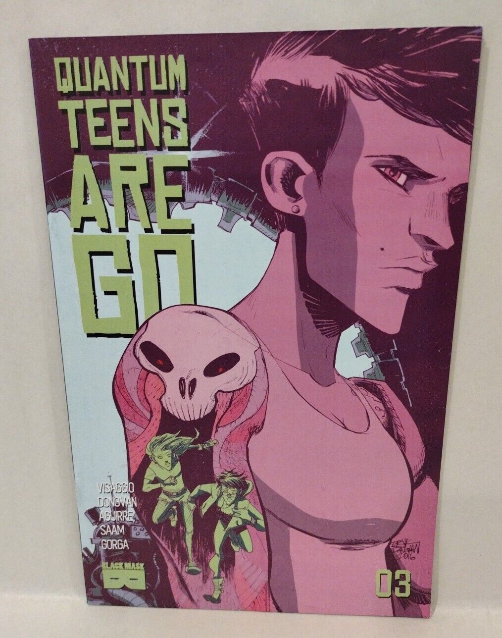 Quantum Teens Are Go (2017) Black Mask Comic Lot Set #1 2 3 4 Visaggio