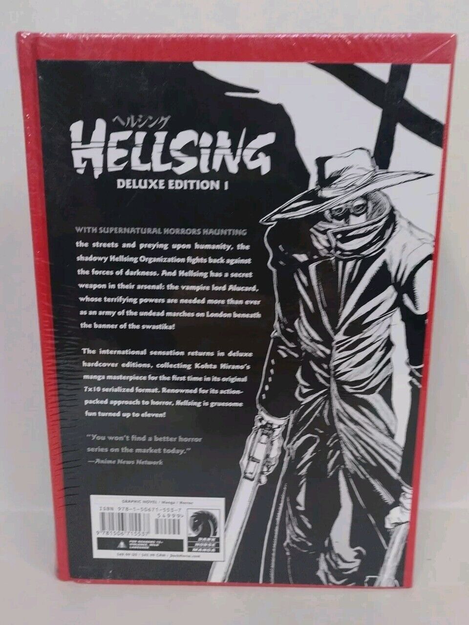 Dark Horse Comics Hellsing Deluxe Edition 1 New Sealed Manga OOP Kohta Hirano HC