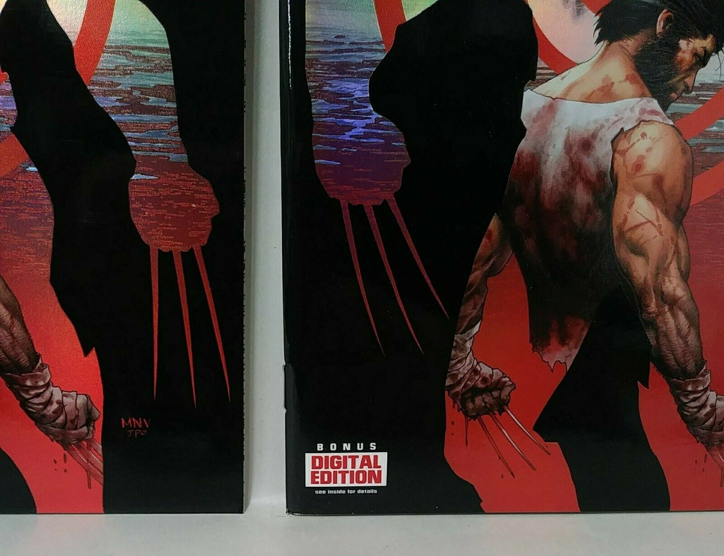 Death Of Wolverine 1 (2014) Holofoil Cover Comic Lot of 2 Soule McNiven Marvel