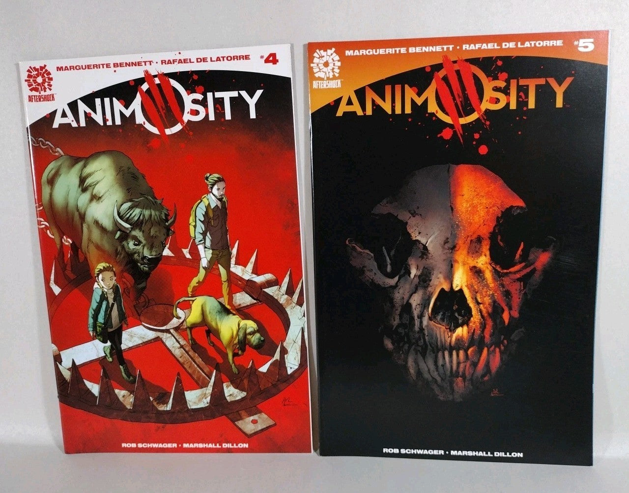 Animosity (2016) Aftershock Comic Lot #2-10 Rise #1-3 Evolution