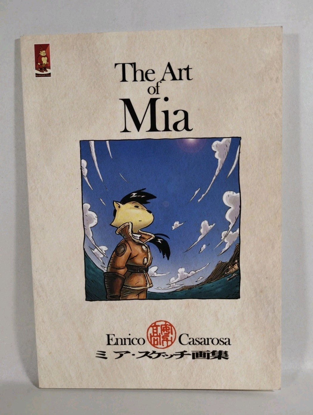 THE ART OF MIA by Enrico Casarosa (2001) Monkey Suit SC Sketchbook Pixar LUCA