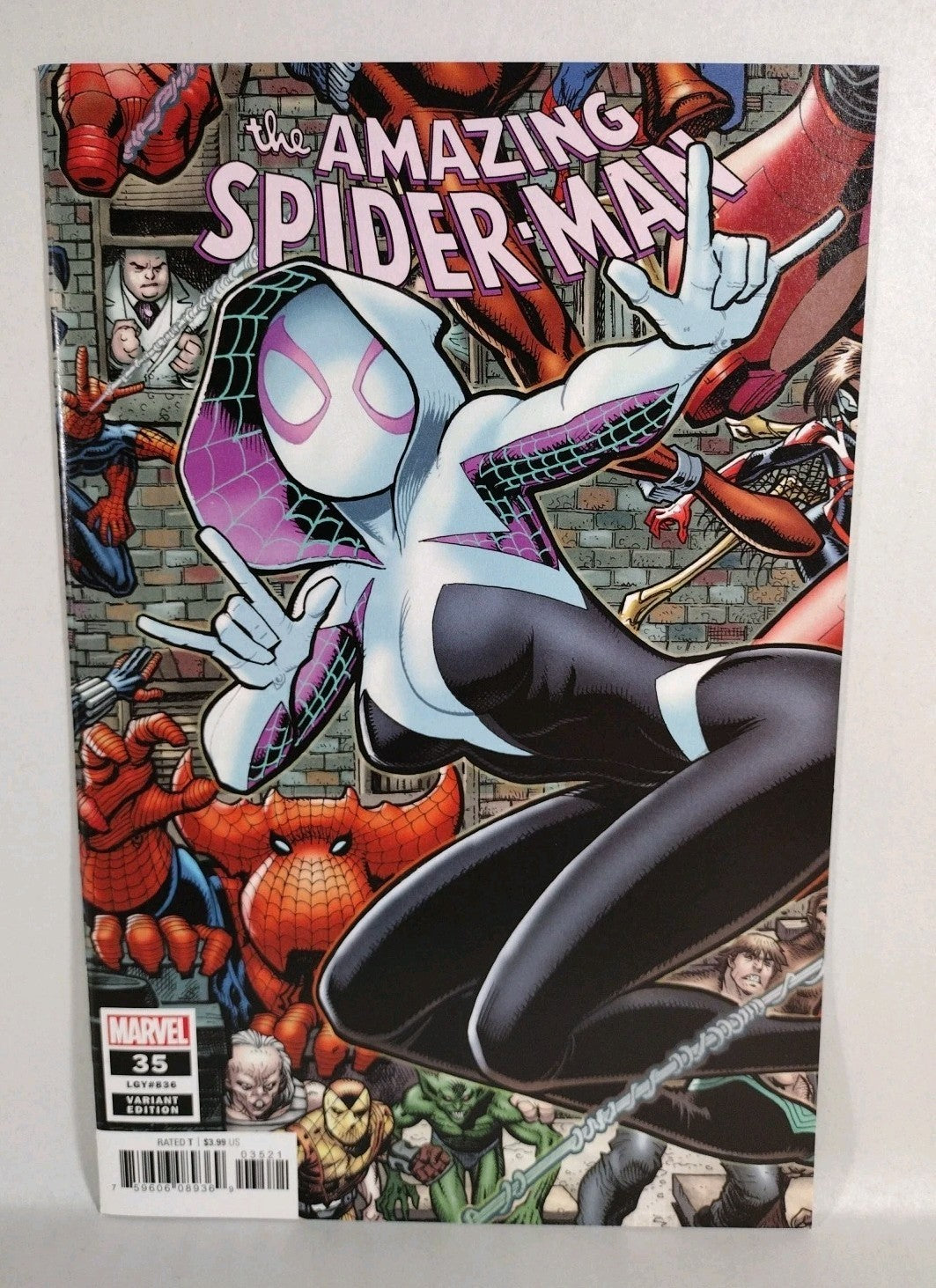 Spider-Man (2020) Marvel Comic Connecting Puzzle Variant Set Amazing 2099 Symbio