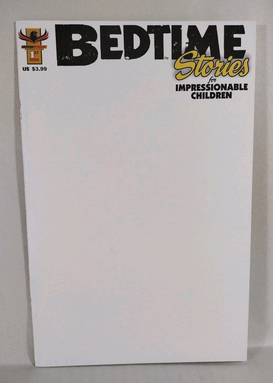 Bedtime Stories For Impressionable Children #1 (2017) AMP Blank Sketch Cover...