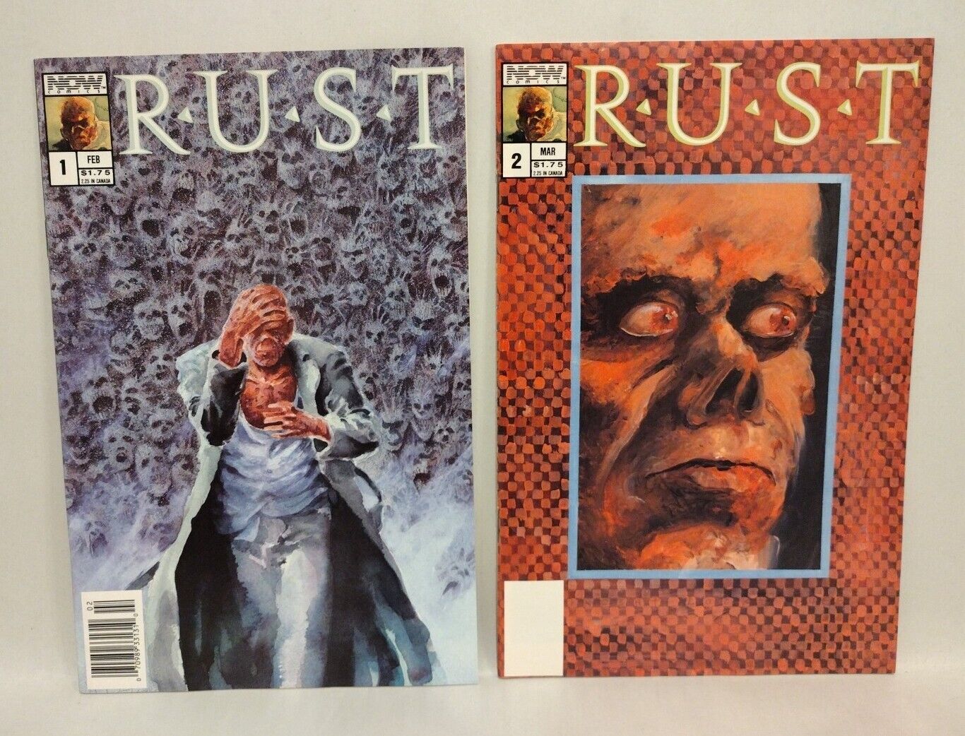 Rust (1989) Malibu Comic Lot Set #1 2 3 4 5 6 7 Sun #12 Vol 2 #2 Vince Locke